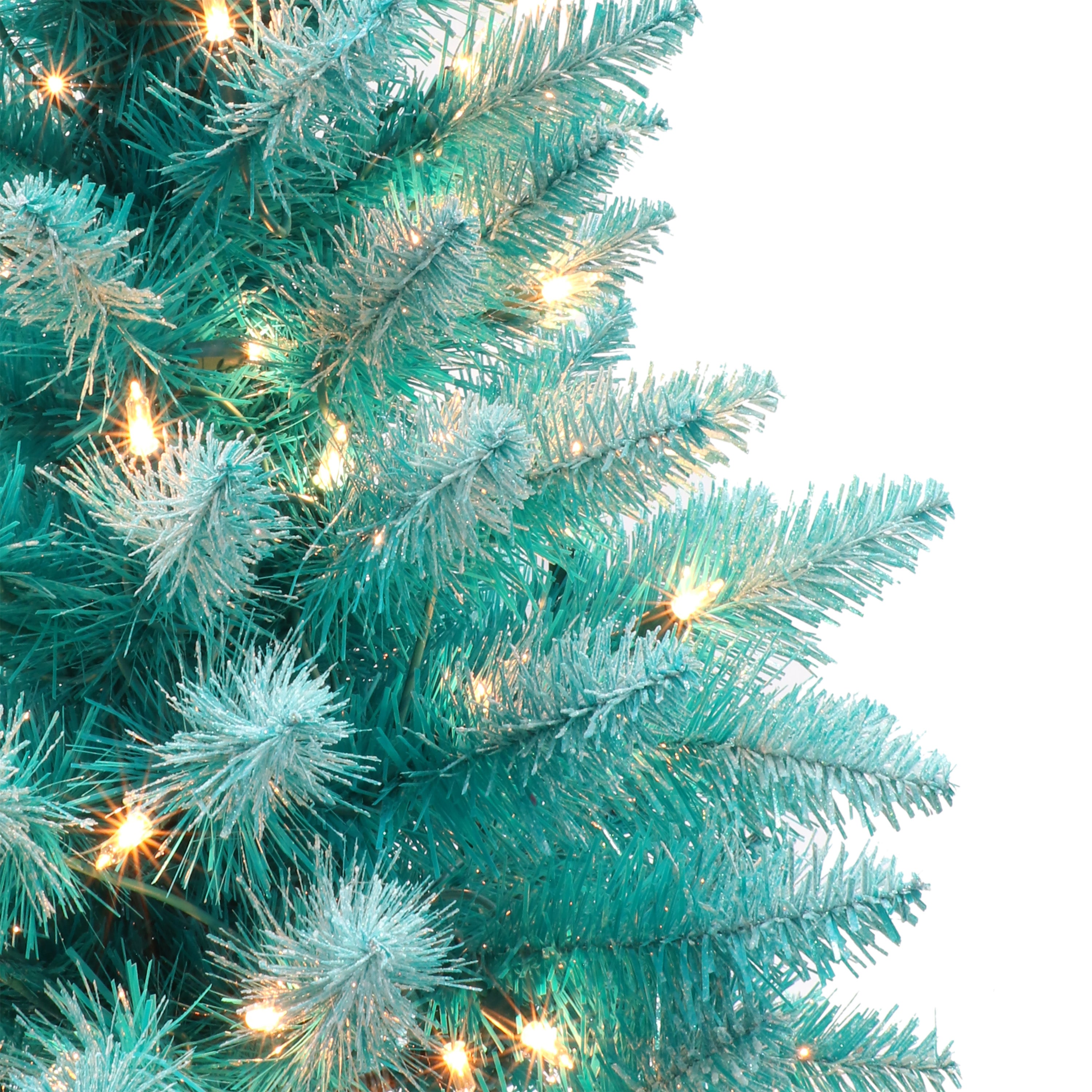3ft Pre-lit Fashion Teal Christmas Tree